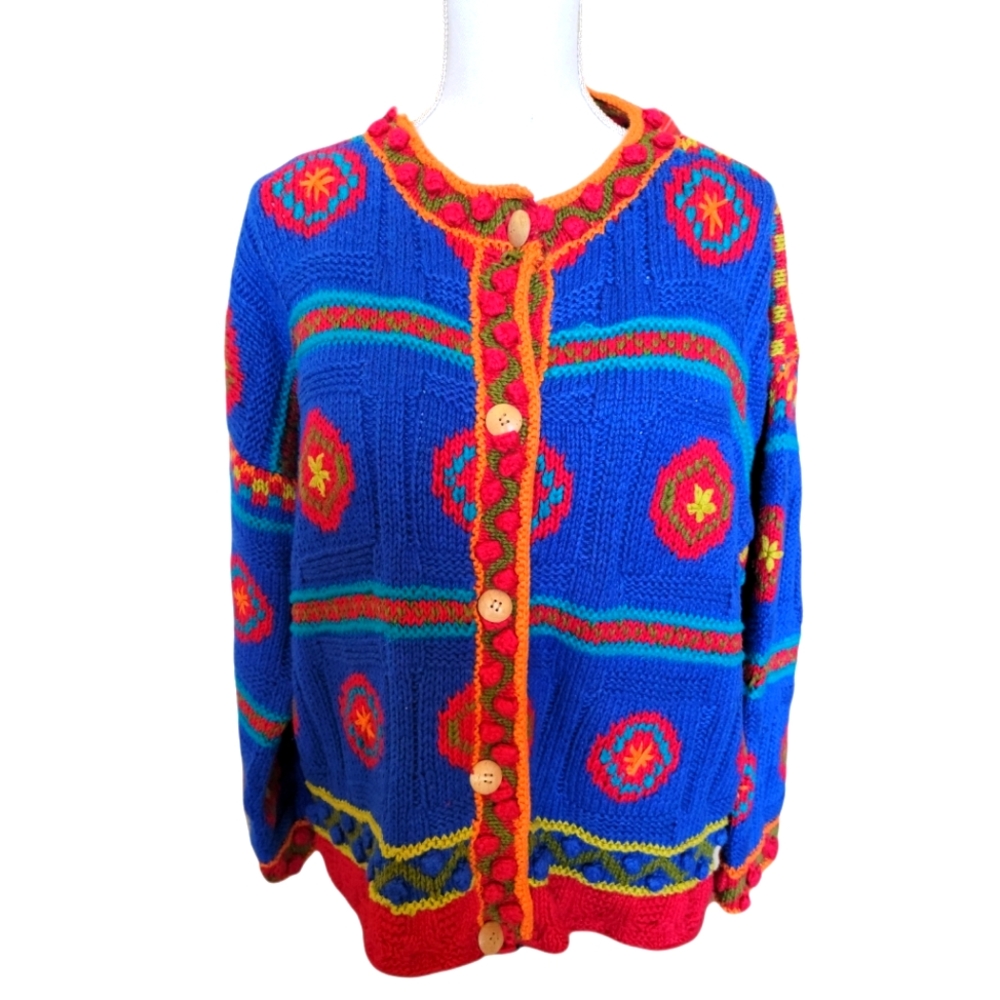 Martha Abraham handknit sweater